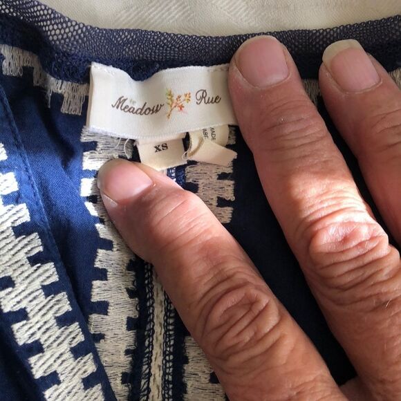 Anthropologie Meadow Rue tank. Size  XS EUC - Picture 3 of 7